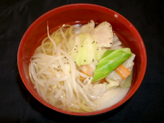 オリウス亭のミニ塩ら〜めん